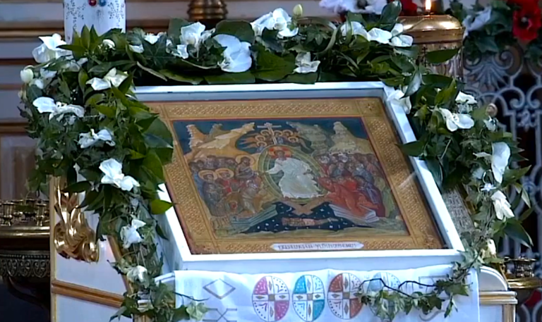 Pääsiäisikoni Uspenskin katedraalissa